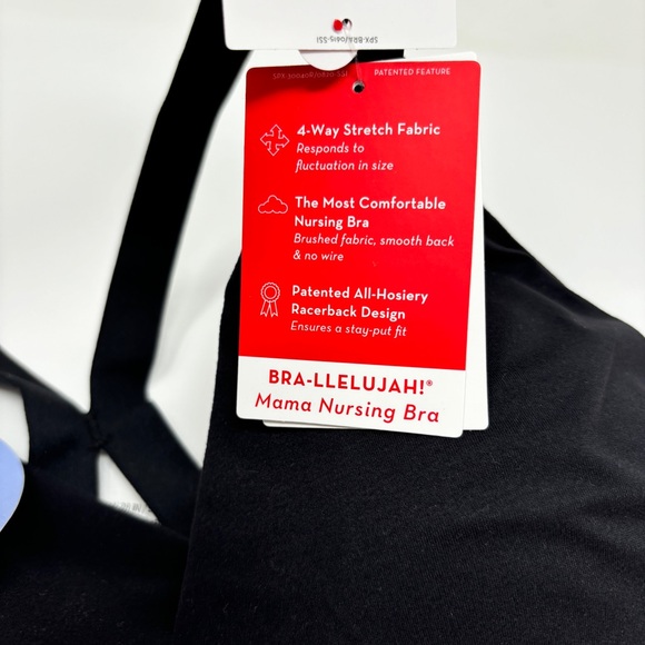 NWT SPANX Bra-llelujah Black Mama Nursing Bra - Picture 8 of 14